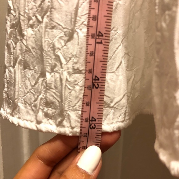 ZARA VOLUMINOUS TEXTURED WEAVE DRESS - Picture 10 of 10